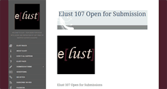 Desktop Screenshot of elustsexblogs.com